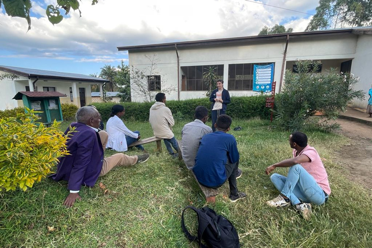 Nurses taking part in an Engera-supported training session